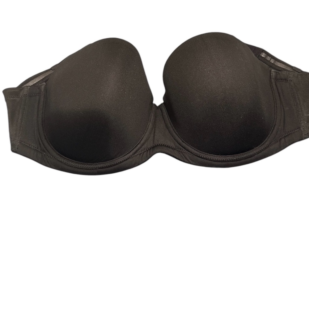 Wacoal strapless Bra 40D EUC black Red Carpet Strapless Underwire